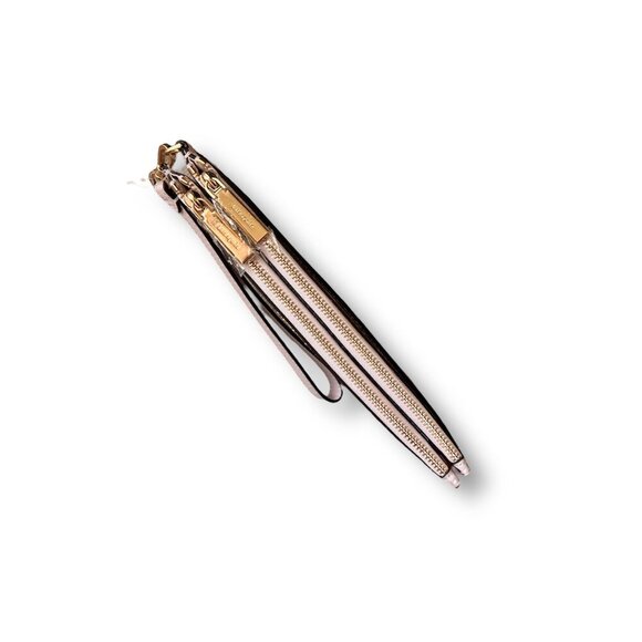 Kate Spade Madison KC588 Lavender Leather Double Zip Wallet Wristlet Purse NWT - Picture 9 of 11